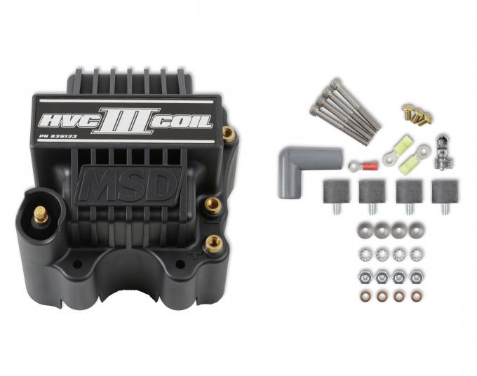 MSD Ignition Coil, HVC-3 Series, Black 826123