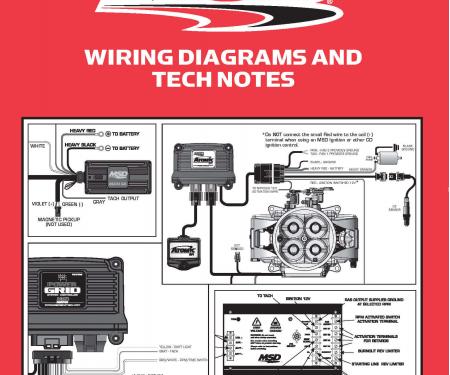 MSD Wiring Diagrams and Tech Notes Guide 9615