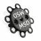 MSD Pro-Billet Cam Sync Distributor, Ford FE, Steel Gear 2363
