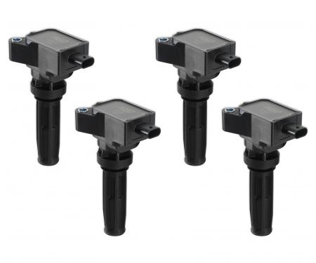 MSD COIL, BLACK, FORD ECO-BOOST 2.0L L4, SET of 4 825974