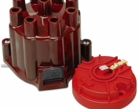 MSD Distributor Cap and Rotor, /GM V8 Points 8442