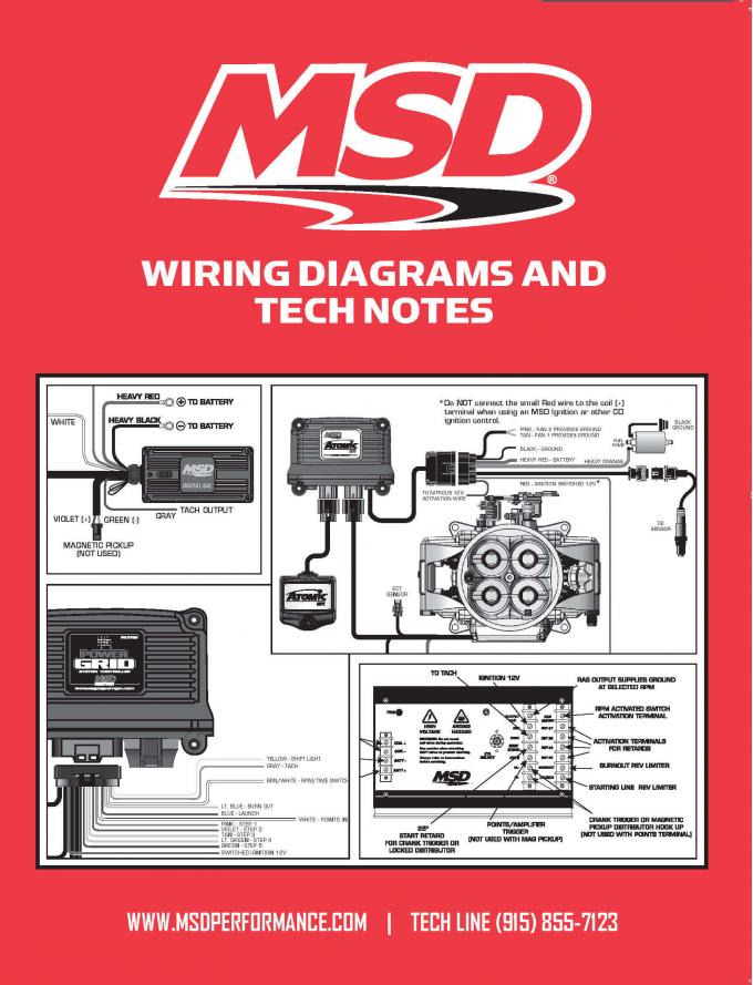 MSD Wiring Diagrams and Tech Notes Guide 9615