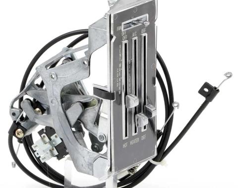 AMD Heater Control Assembly, Models with AC, 69 Camaro 69-74 Nova K-6273372C