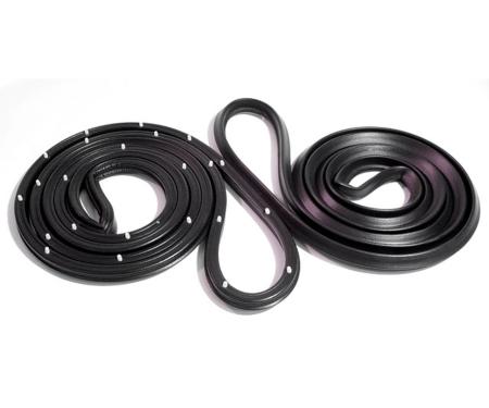 Metro Moulded Parts 1968-1974 Oldsmobile / Buick / Pontiac / Chevrolet Molded Door Seals, for 2-Door Sedans. Pair r&l LM 12-K