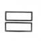 SoffSeal Tail Light Bezel Seals for 1968-1969 Chevy II Nova, Fits Sedans, Sold as a Pair SS-41581