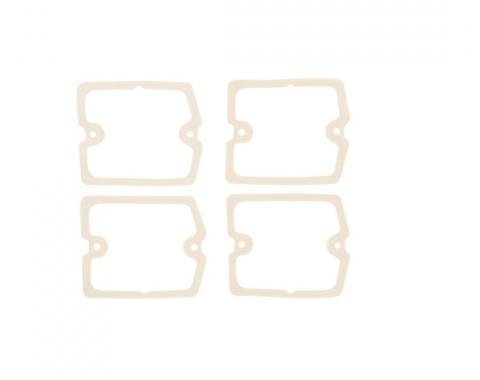 SoffSeal Taillight Lens Gaskets & Backup Lights 4 Pc, 65 Chevy II Nova 2Dr Hardtop, Set SS-4153