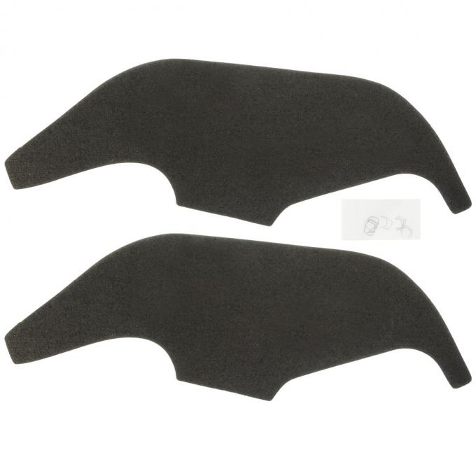 SoffSeal A-Arm Seals With Staples for 1970-1975 Chevrolet Nova, Fits Sedans, Pair SS-4061