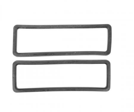 SoffSeal Tail Light Bezel Seals for 1970-1972 Chevy II Nova, Fits Sedans, Sold as a Pair SS-41592