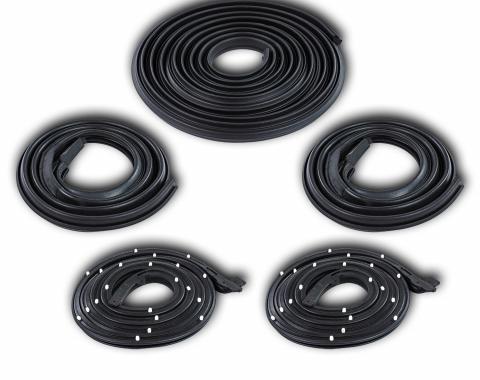 SoffSeal Mini Weatherstrip Kit for 1966-1967 Chevrolet Nova, Fits 2-Door Hard Tops SS-KIT408X