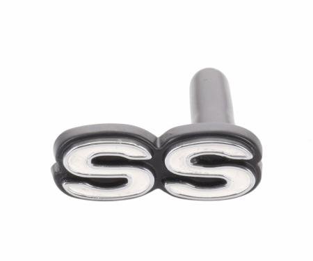 AMD Steering Wheel Shroud Emblem, SS, 68 Chevy II Nova 68 Camaro X459-3568-4B