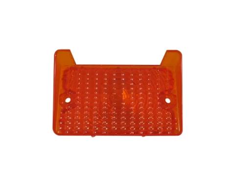 AMD Parking Lamp Lenses, Amber, Pair, 71-72 Nova T-A3061