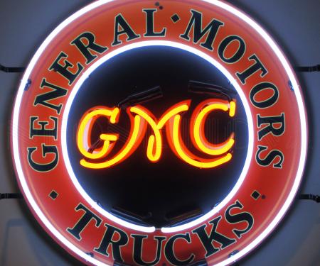 Neonetics Standard Size Neon Signs, Gmc Trucks Neon Sign with Backing