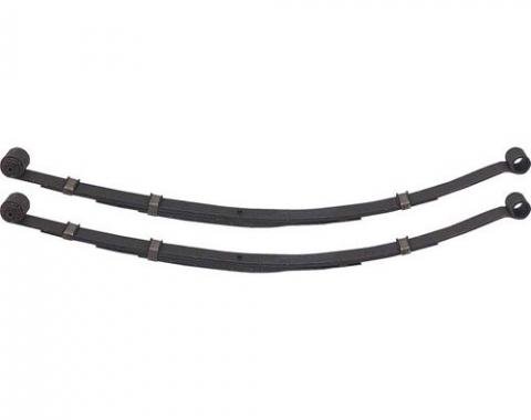 OER 4 Leaf Rear Leaf Springs (Spring Rate 126 Lbs) - Replacement Style *RL12