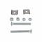 AMK Products Gas Tank Strap Hardware Kit, 62-66 Chevy II Nova X880-3062-S