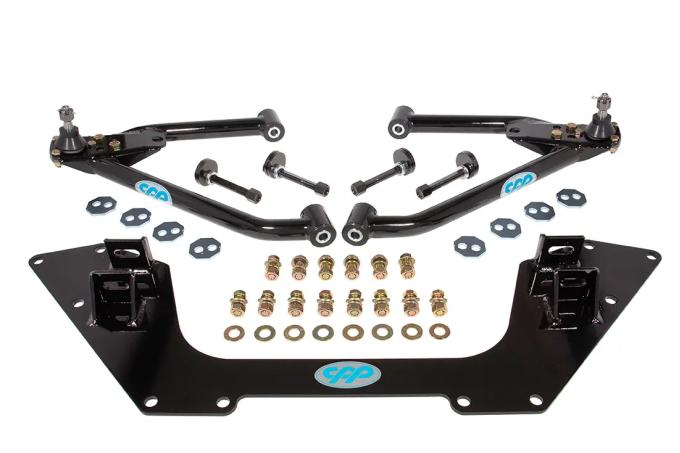 Classic Performance Totally Tubular Lower Mini Subframe Control Arms for 1962-1967 Chevy Nova with Ball Joints and Adjuster Cams 6267TCA-KB