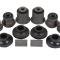 Classic Performance Control Arm Bushing Kit for 1962-1967 Chevy Nova, Rubber 6267CAB-R