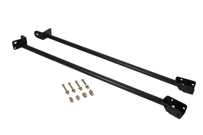 Classic Performance CPP Subframe Connectors for 1962-67 Chevy Nova, Chevy II, Tubular, Black, Kit 6267SFC-B