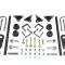 Classic Performance Street Trac Traction Bars for 1962-1974 Chevy Nova, 1967-1969 Chevy Camaro 6274TB-L