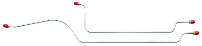 Classic Performance Rear OEM Disc Brake Axle Line Kit 62-67 Chevy II/Nova for Stock Rear End, 2 lines 6267RLK-OM
