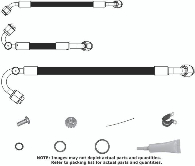 Vintage Air 1968 Chevrolet Nova SureFit™ Reduced Barrier Standard Hose Kit 526768