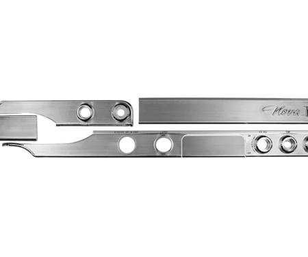 AMD Dash Trim Set, 5-Piece with Nova Script, 65 Chevy II Nova T-3053