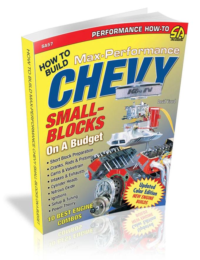 Cartech Auto Books David Vizard's How to Build Max-Performance Chevy Small-Blocks on a Budget SA57