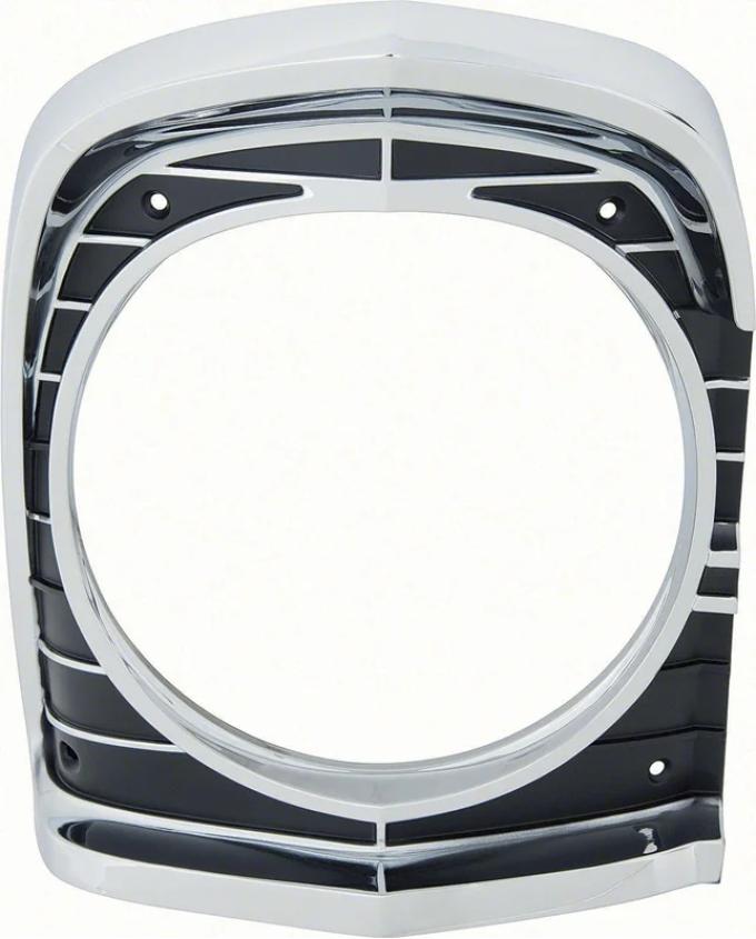 AMD Headlamp Bezel, RH, 67 Chevy II Nova K-3892282