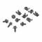 AMK Products Leaf Spring Front Eye Bracket Bolt and Nut Kit, 68-69 Nova 67-69 Camaro Firebird X865-3567-1S