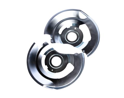 Redline Restomotive® 1969-1990 GM Car Front Disc Brake Backing Plates