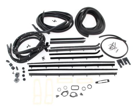 AMD Weatherstrip Gasket and Seal Kit, 66 Chevy II Nova 2 Door Hardtop X599-3066-S