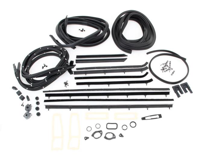 AMD Weatherstrip Gasket and Seal Kit, 66 Chevy II Nova 2 Door Hardtop X599-3066-S