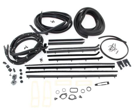 AMD Weatherstrip Gasket and Seal Kit, 66 Chevy II Nova 2 Door Hardtop X599-3066-S