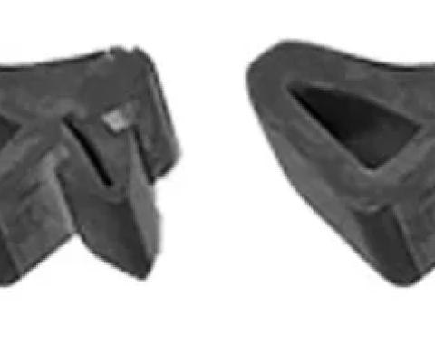 AMD Hood Side Bumpers, 4 Piece Set, 62-65 Chevy II Nova J-4067