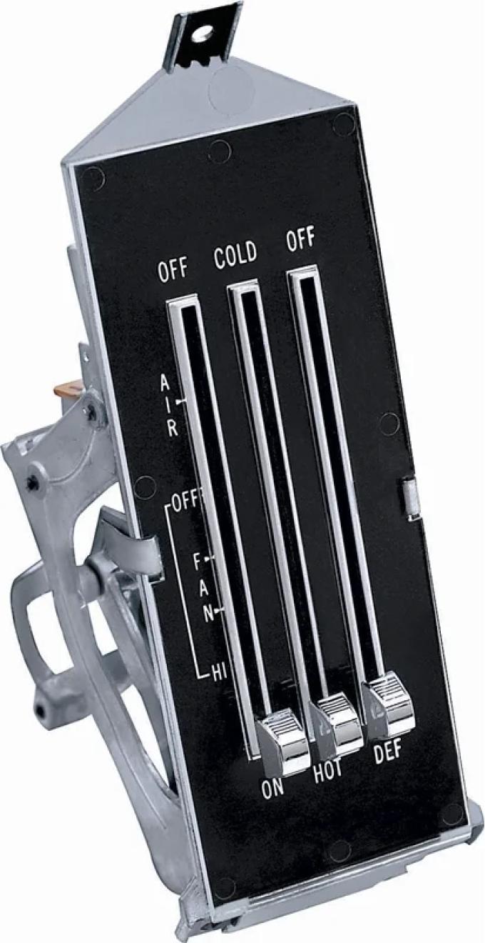 AMD Heater Control Assembly, Models without A/C, 69 Camaro 69-74 Nova K-356199C
