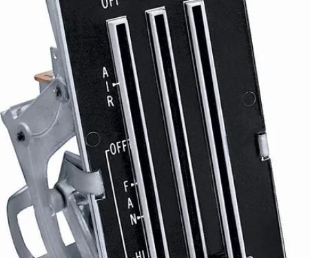 AMD Heater Control Assembly, Models without A/C, 69 Camaro 69-74 Nova K-356199C