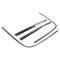 Golden Star 1968-1974 Chevy Nova Rear Window Molding, 4 Piece WS02-681M