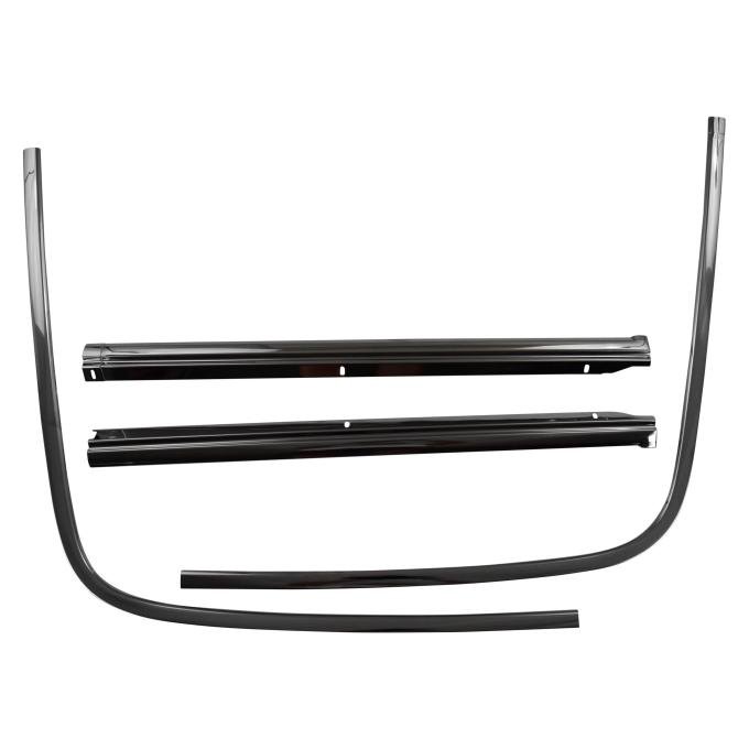 Golden Star 1968-1974 Chevy Nova Rear Window Molding, 4 Piece WS02-681M