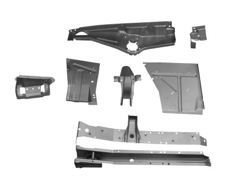Golden Star 1966-1967 Chevy Nova Fender Apron Kit Left Hand FA02-66L