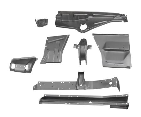 Golden Star 1966-1967 Chevy Nova Fender Apron Kit Right Hand FA02-66R