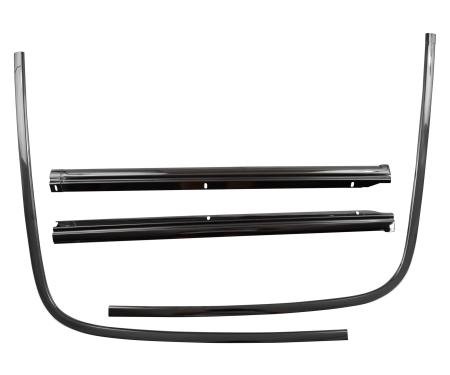 Golden Star 1968-1974 Chevy Nova Rear Window Molding, 4 Piece WS02-681M