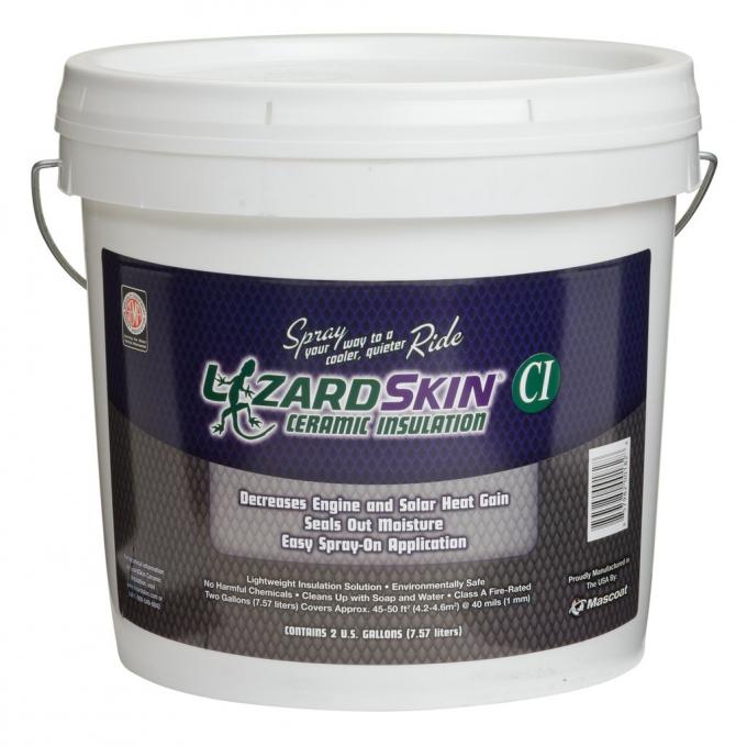 LizardSkin Original Ceramic Insulation, 2 Gallon Bucket White 1301-2