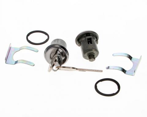 AMD Glove Box (with Case), Trunk & Door Lock Cylinder Kit with GM Round Head Keys X537-4067-1S