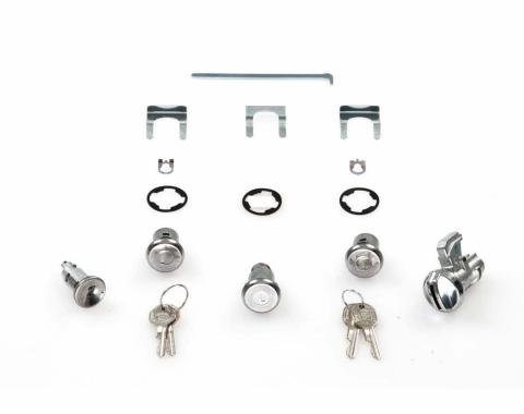 AMD Complete Lock Set, 68 Chevy II Nova 68 Chevelle X996-3068-S