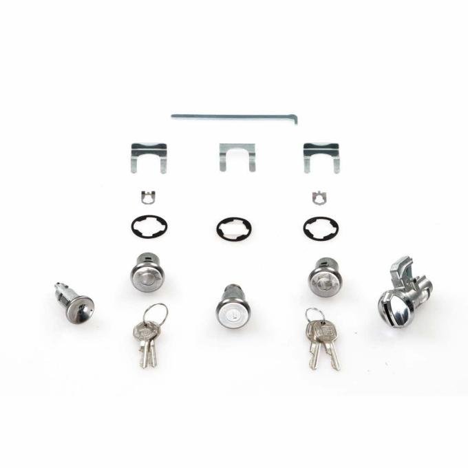 AMD Complete Lock Set, 68 Chevy II Nova 68 Chevelle X996-3068-S