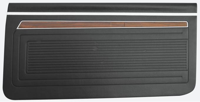 Distinctive Industries 1970 Custom Front Door Panels Rosewood Stripe, Unassembled 096578