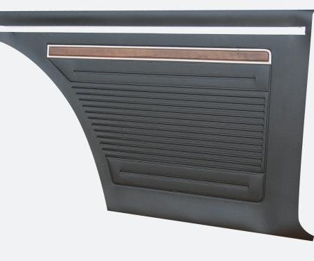 Distinctive Industries 1970 Custom Rear Quarter Panels Rosewood Stripe, Unassembled 096586