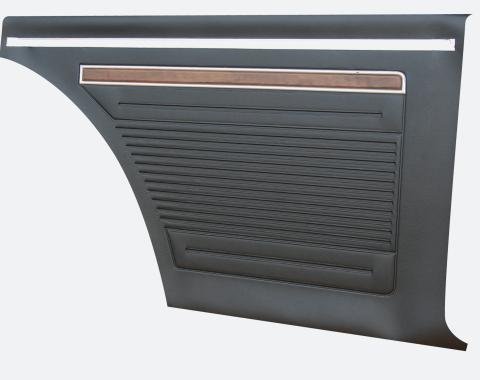 Distinctive Industries 1970 Custom Rear Quarter Panels Rosewood Stripe, Unassembled 096586
