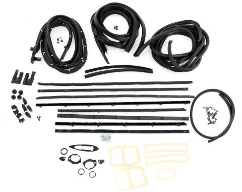 AMD Weatherstrip Kit, 62-63 Chevy II Nova 2DR Hardtop X599-3062-S