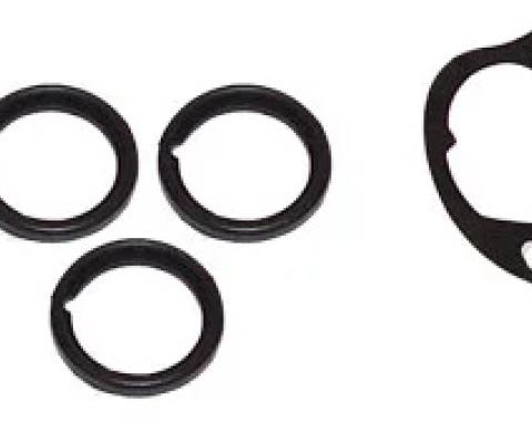 AMD Door Handle and Lock Gasket Set, Pair, 62-65 Chevy II Nova J-41522