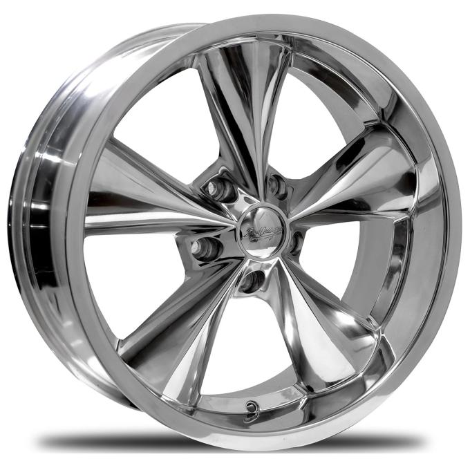 Boyd Coddington 17x8 Junkyard Dog Polished 5x4.75 BS 4.5 BP BC1-786145P